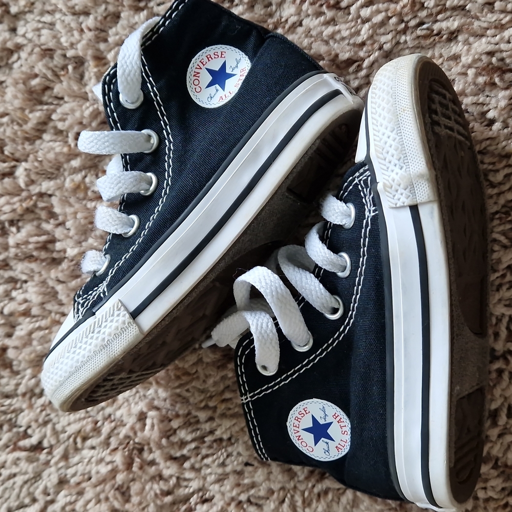 High Top Converse Chucks (size 6 Toddler)